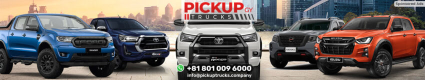 pickup trucks guyana